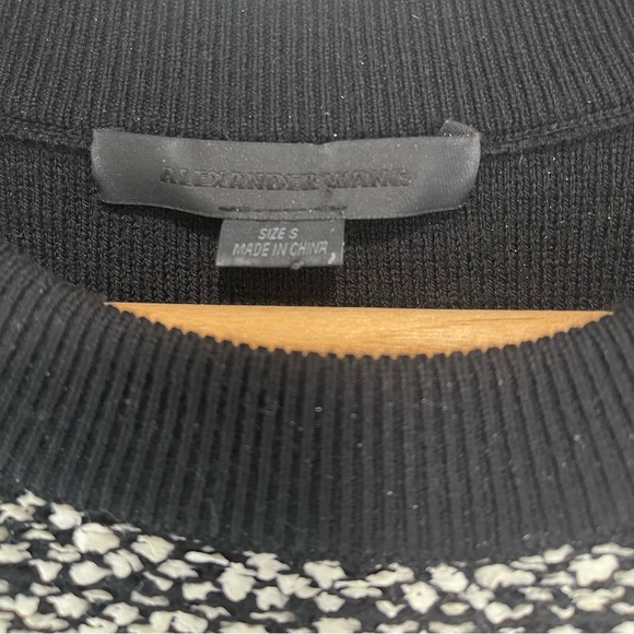 Alexander Wang Rubberized Tweed Dress - Picture 3 of 10